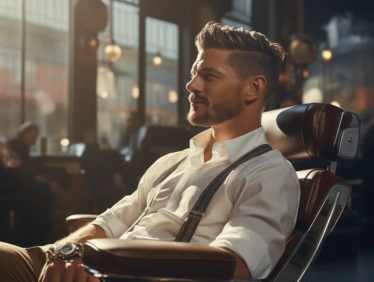 Coupe homme dégradé bas à blanc : tendances et conseils de coiffure
