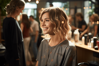 Coupe de cheveux tendance pour adolescents à 13 ans