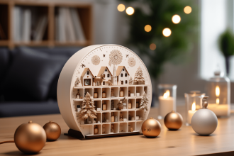 Calendrier de l'Avent avec surprises cosmétiques pour adultes