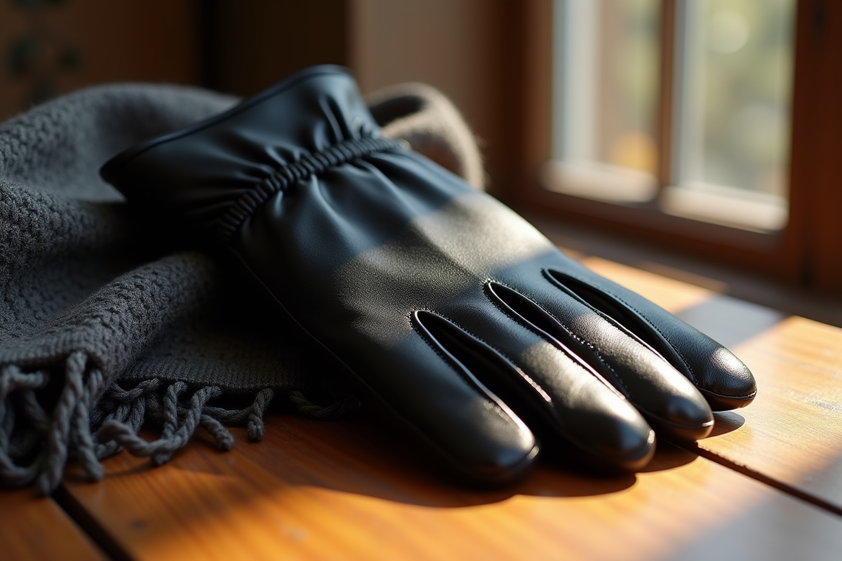 gants cuir